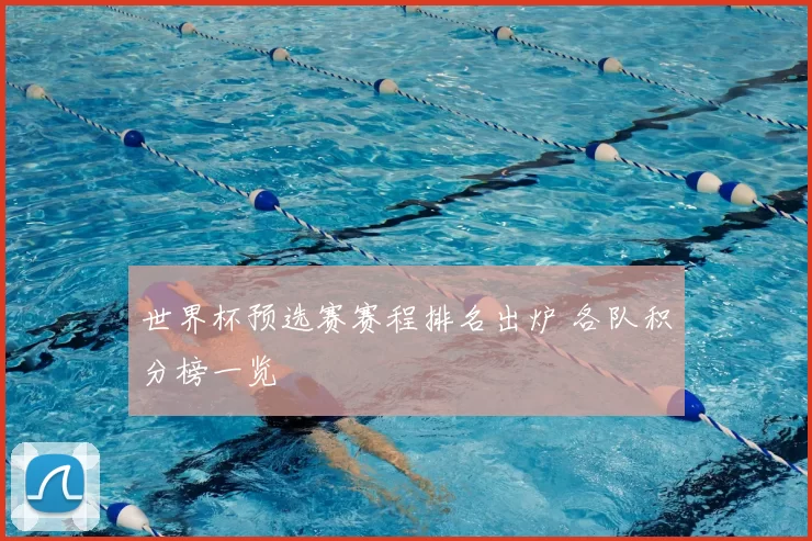 世界杯预选赛赛程排名出炉 各队积分榜一览