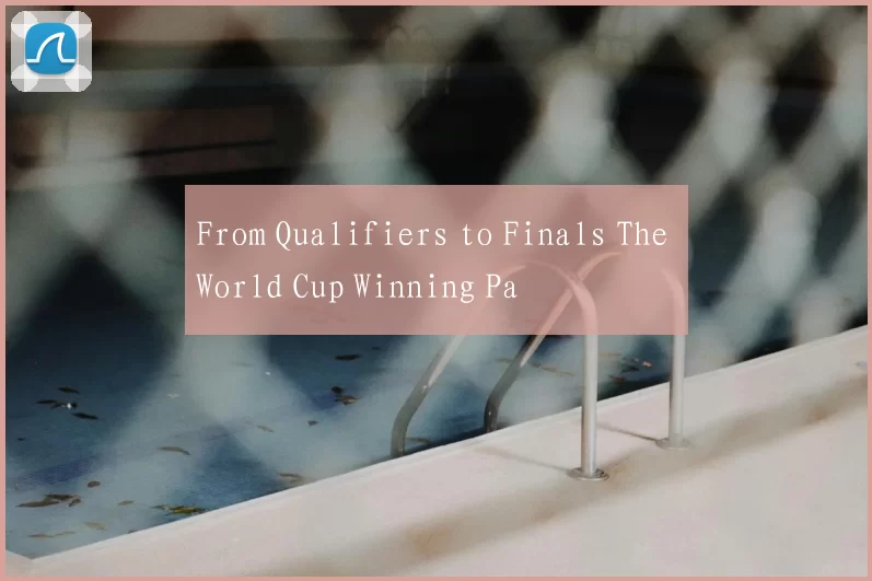 From Qualifiers to Finals The World Cup Winning Pa