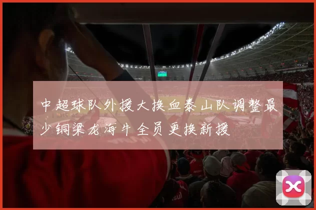 中超球队外援大换血泰山队调整最少铜梁龙海牛全员更换新援