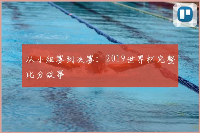 从小组赛到决赛:2019世界杯完整比分故事