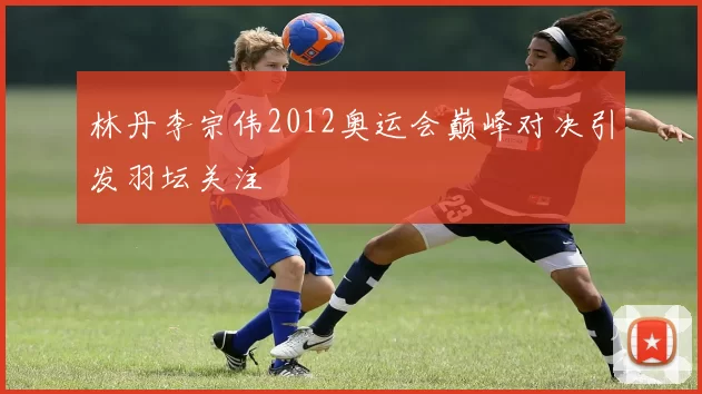 林丹李宗伟2012奥运会巅峰对决引发羽坛关注